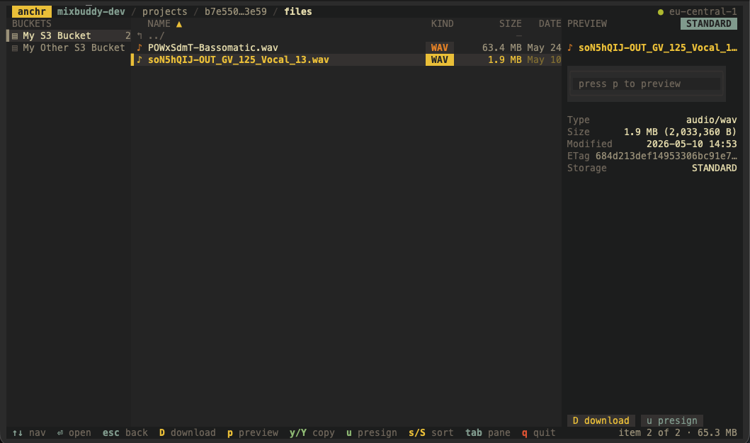anchr screenshot